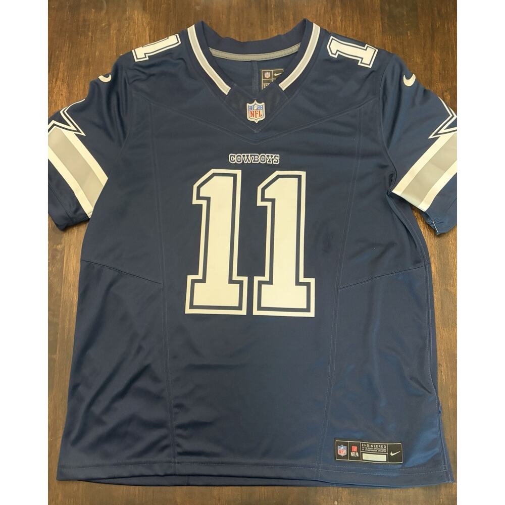 Nike NFL Men's Dallas Cowboys Micah Parsons #11 On Field Jersey Blue Size Large